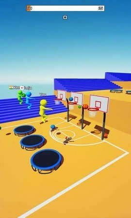 跳跃灌篮3d游戏