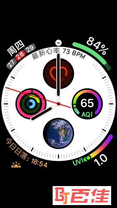 小米手表Applewatch图文表盘