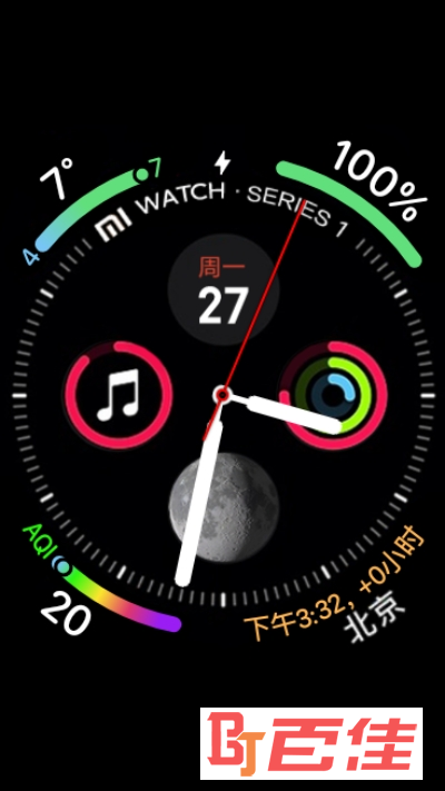 小米手表Applewatch图文表盘