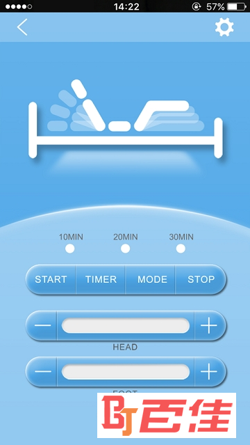 JIECANG Bed
