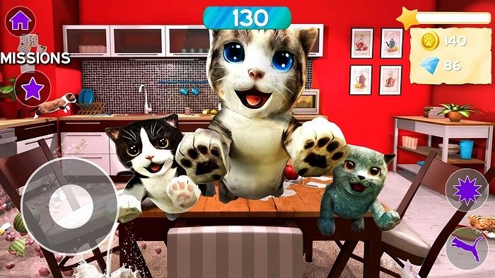 电子虚拟猫模拟游戏
