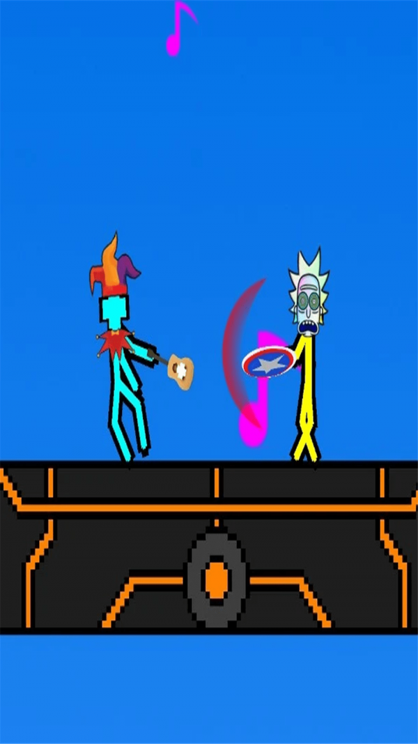 双人火柴人对决