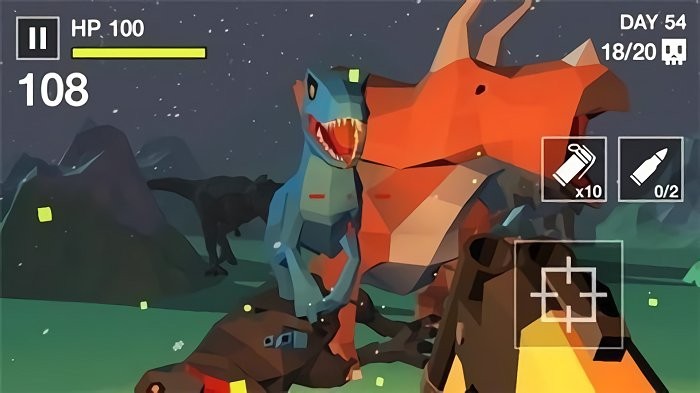 像素恐龙猎人游戏