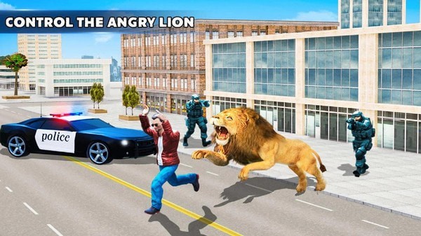 愤怒的狮子模拟