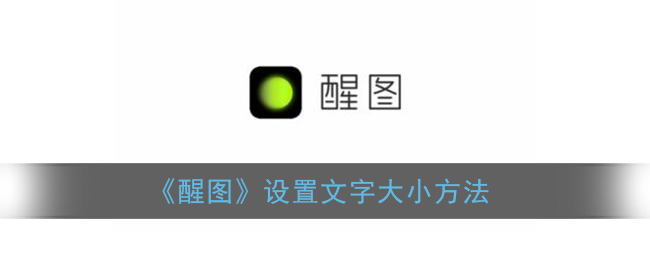 《醒图》设置文字大小方法