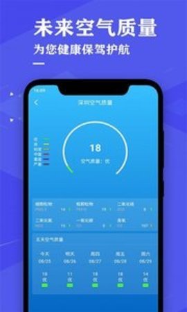 即时天气预报