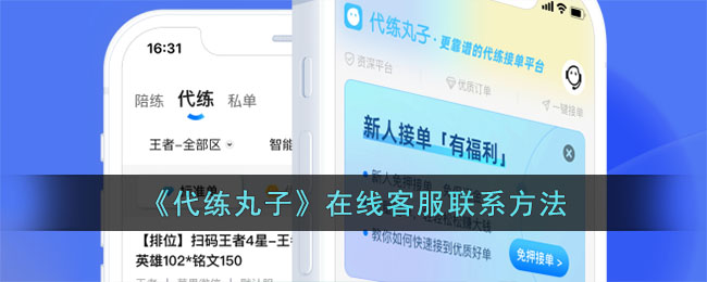 代练丸子客服怎么联系