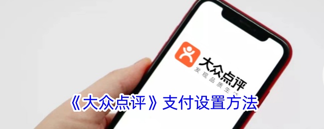 大众点评支付设置方法是什么